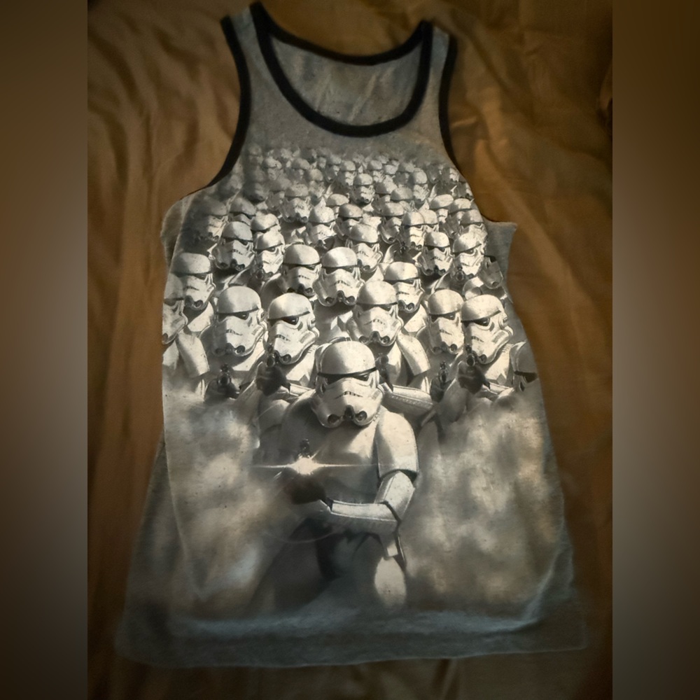 Disney Parks Star Wars Storm Troopers tank Size M